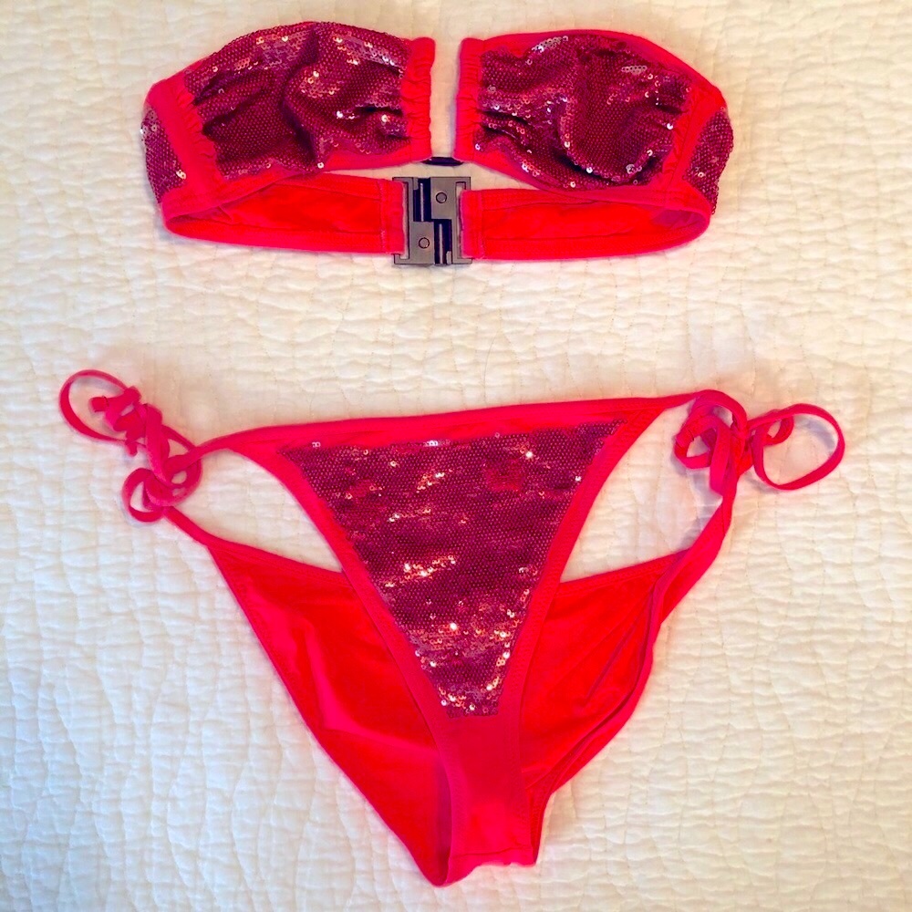 All Saints Sequin mirelle bikini